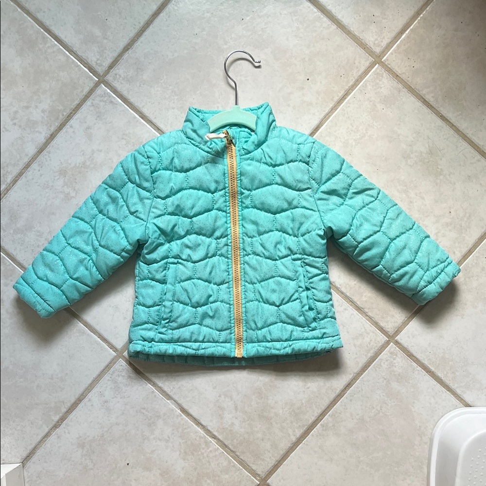 Cat & Jack Teal Puffer Jacket